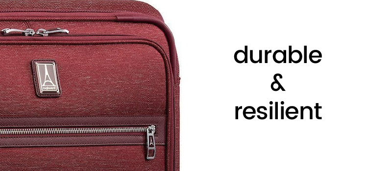 Nylon Suitcase Image, Durable & Resilient, Average carry-on weight: 3.2- 4.1 kg approx. 