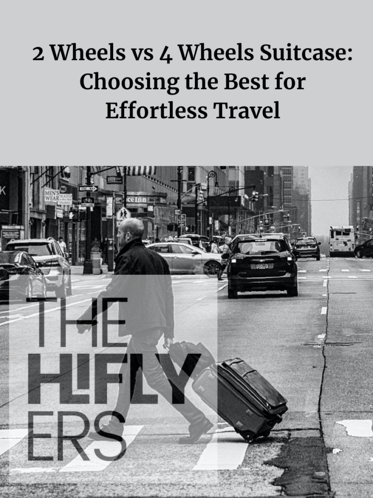 2 Wheels vs 4 Wheels Suitcase: Choosing the Best for Effortless Travel